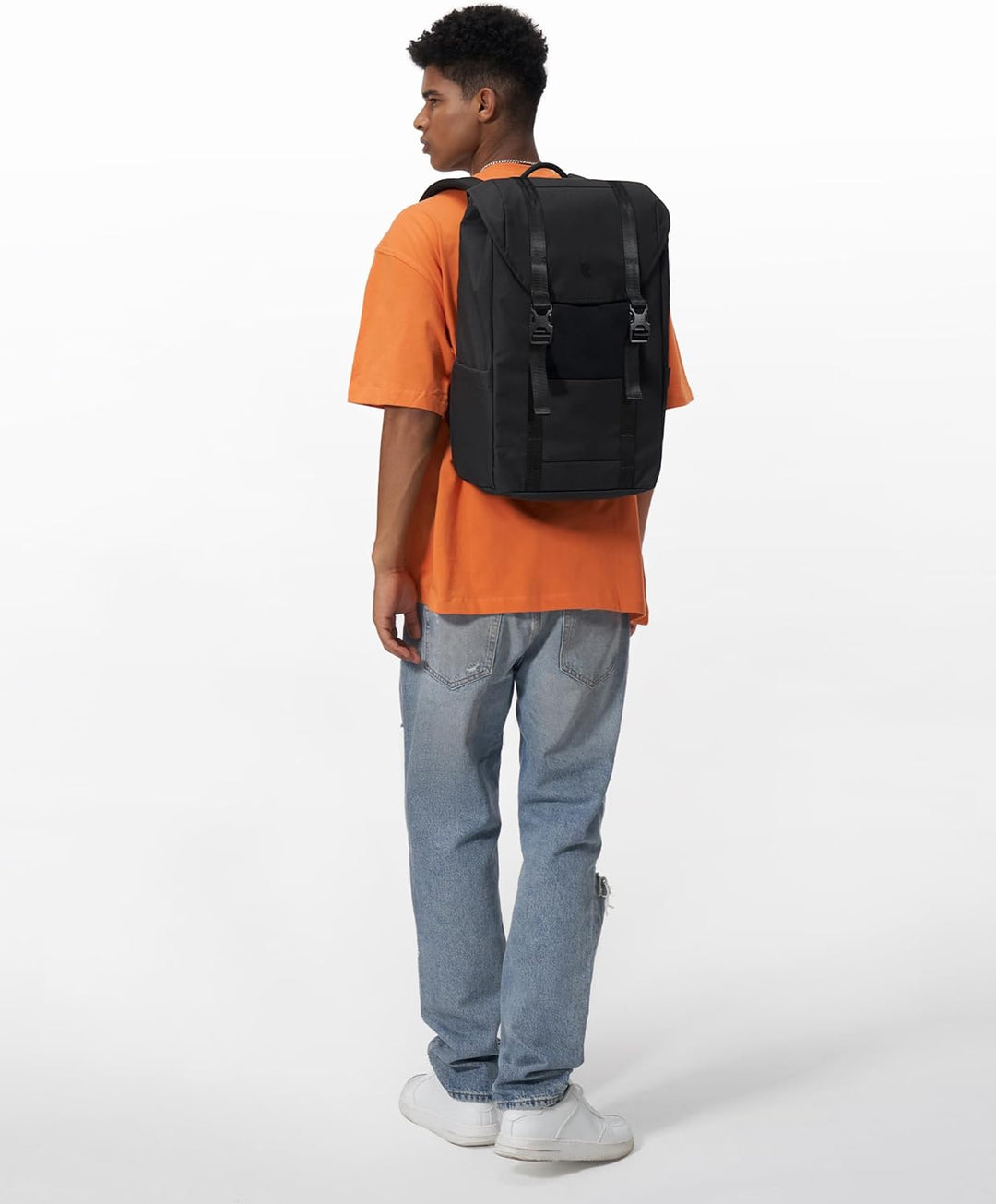 tomtoc Mochila para portátil con solapa de 22L, ligera, resistente...