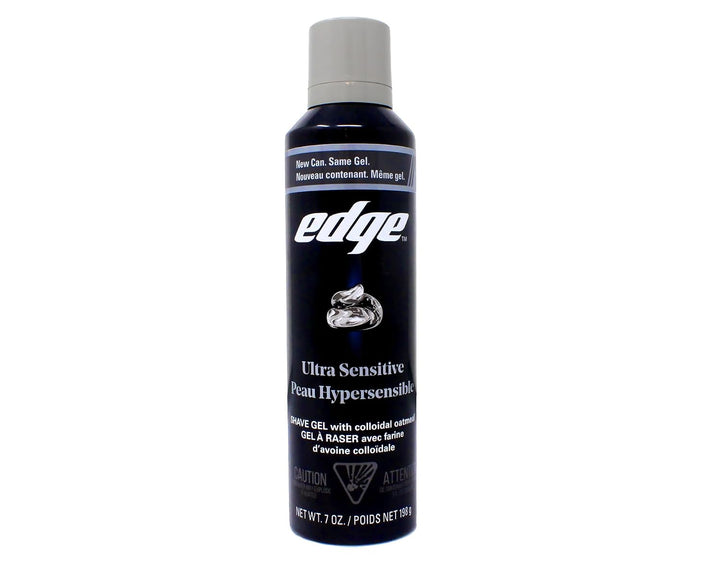 Edge Gel de afeitado ultra sensible, sin fragancia, 7 onzas (paquet...