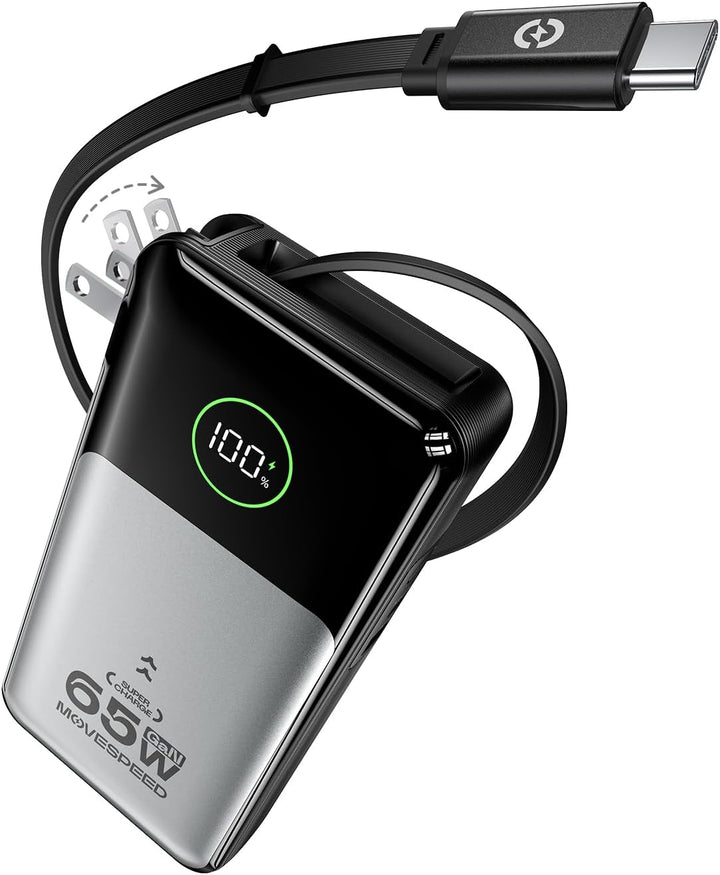 MOVE SPEED Cargador portátil para computadora portátil de 20000 mAh...
