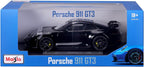 Maisto Super Car Porsche 911 GT3 2022 - Escala 1:18 - Increíblemente detallada réplica de automóvil coleccionable de fundición a presión, modelo de automóvil coleccionable, color azul