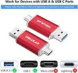 Thkailar Unidad flash USB C de 1 TB para MacBook y teléfonos Androi...