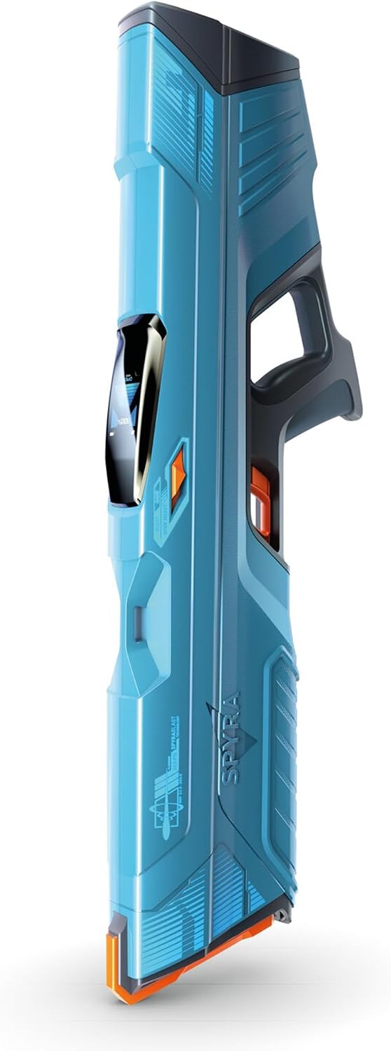 SPYRA SpyraFour - Pistola de agua eléctrica, con pilas, color azul
