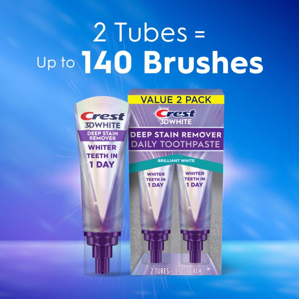 Crest 3DWhite Brilliance - Pasta de dientes para eliminar