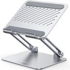 UGREEN - Soporte para tableta para escritorio con doble varilla de aluminio, soporte ajustable de múltiples ángulos, accesorios para el hogar y la oficina, compatible con iPad Pro 13 12 11 10.5 Air
