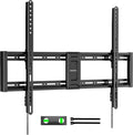 monTEK Soporte de pared fijo resistente para televisores de 43 a 100