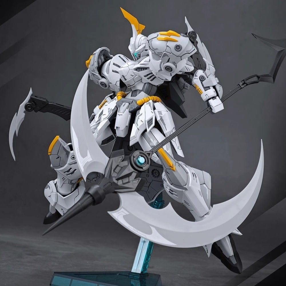 LEBOO Kit de figuras de acción de plástico 1/144, SC-007 Iron Sickie, fácil de montar, articulado, prepintado, modelo coleccionable de 6.3 pulgadas
