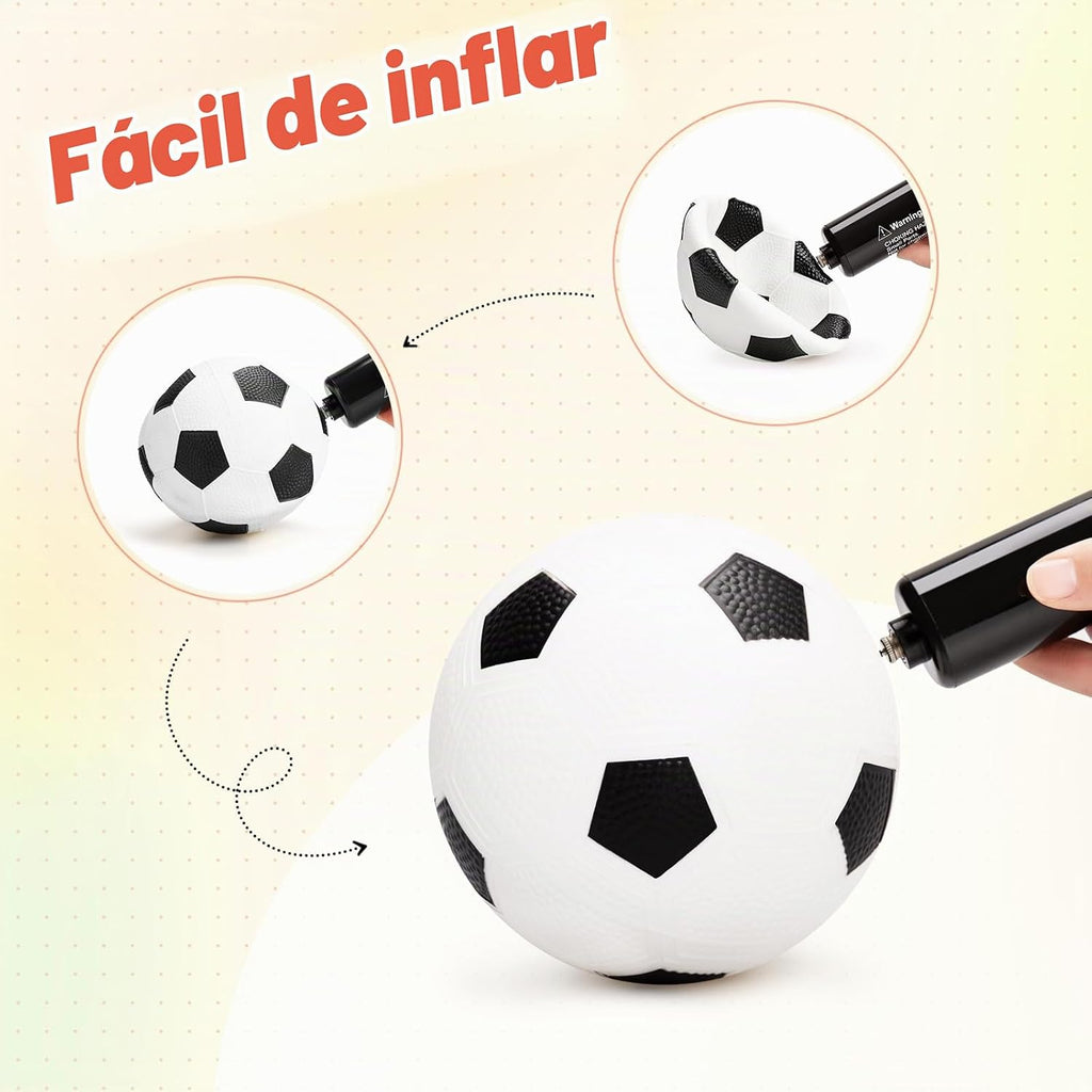 Juego de 5 bolas suaves para niños, juguetes deportivos al aire