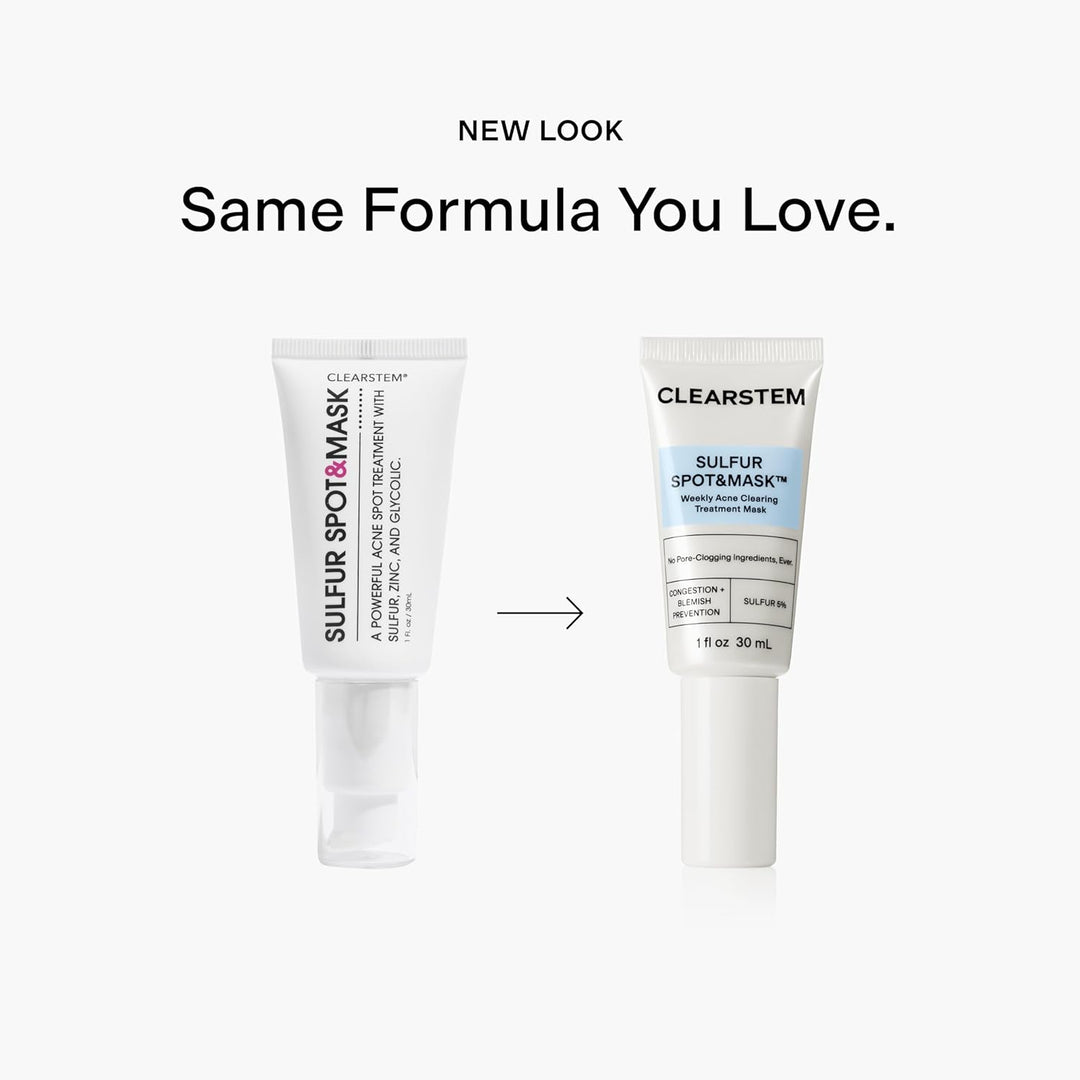 CLEARSTEM SULFUR SPOT&amp;MASK Mascarilla facial para el acné - Mas...