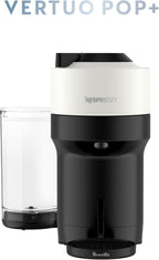 Nespresso Vertuo Pop+ Cafetera y máquina de espresso de Breville, Blanco Coco