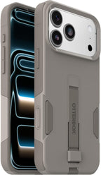 OtterBox Funda con agarre para iPhone 18/17 Pro Max Commuter Series - Gris