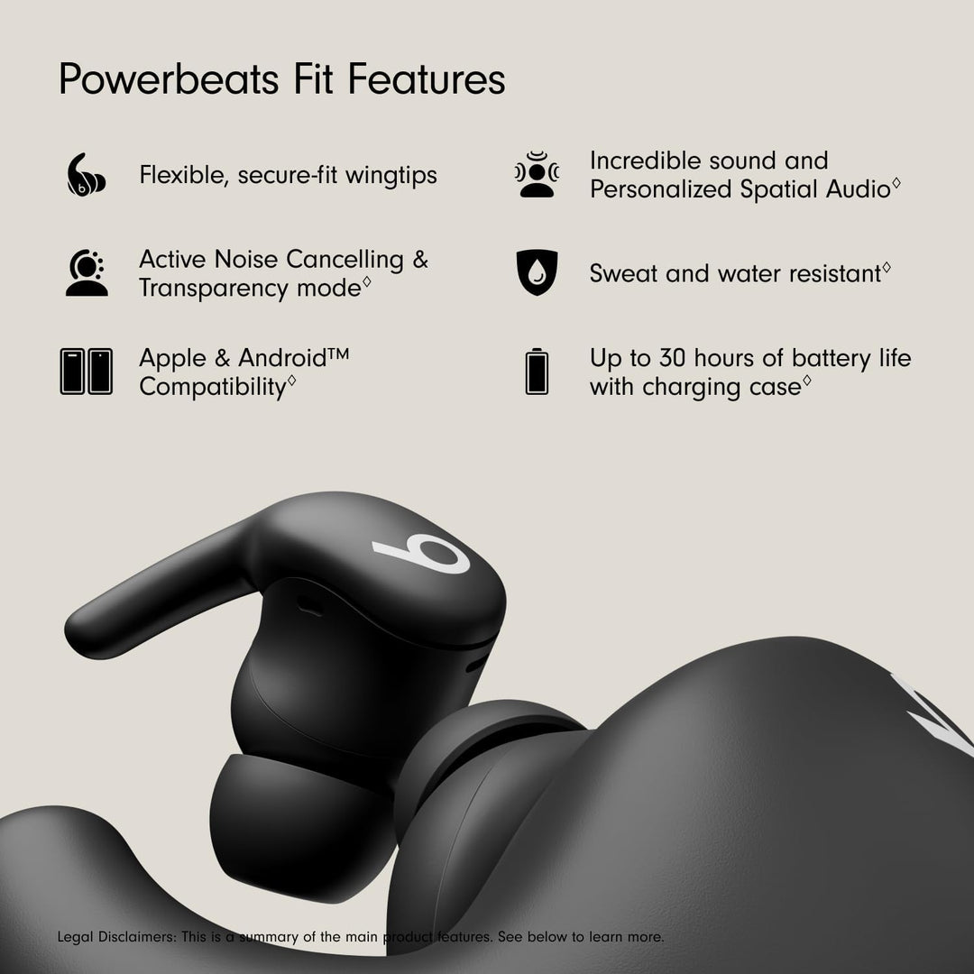 Beats PowerBeats Fit - Auriculares inalámbricos de entrenamiento co...