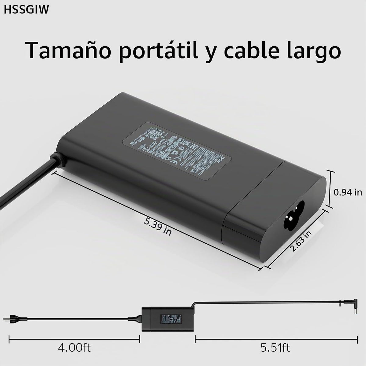 Adaptador de CA de 150 W para HP OMEN Victus ZBook Pavilion Cargador