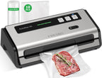 FRESKO Sellador al vacío para alimentos con detección automática de bolsas y cortador incorporado