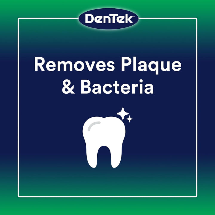 DenTek Triple Clean Advanced Clean - Púas de hilo dental, sin rotur...