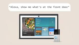 Echo Show 15 con Ring Battery Doorbell Plus
