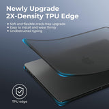 BlueSwan Funda antigrietas para MacBook Pro de 13 pulgadas M2 M1 20...