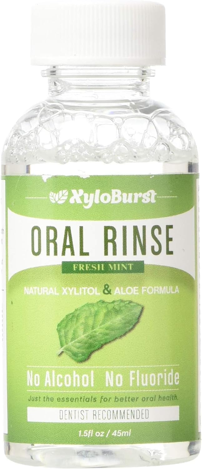 Xyloburst Enjuague bucal de enjuague bucal con xilitol natural, enj...