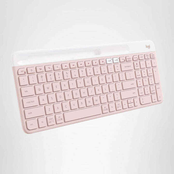 Logitech K585 Teclado Inalámbrico Delgado Multi-Dispositivo, Soport...