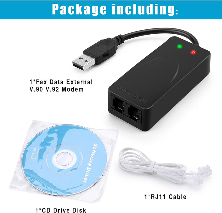 AGPtek USB externo 20 3 en 1 Datos de marcación por voz
