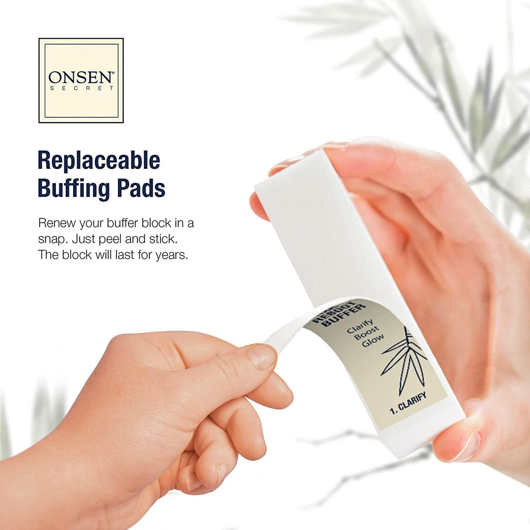 Onsen Secret Essential Kit de reinicio de uñas con crema de rescate...