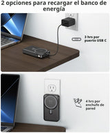 Cargador portátil Magsafe 10000mAh inalámbrico banco de energía mag...