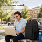 MATEIN Mochila de viaje grande para la universidad, mochila expandible para