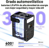 Cargador portátil 60000mAh Power Bank 65W Paquete de batería USB C...