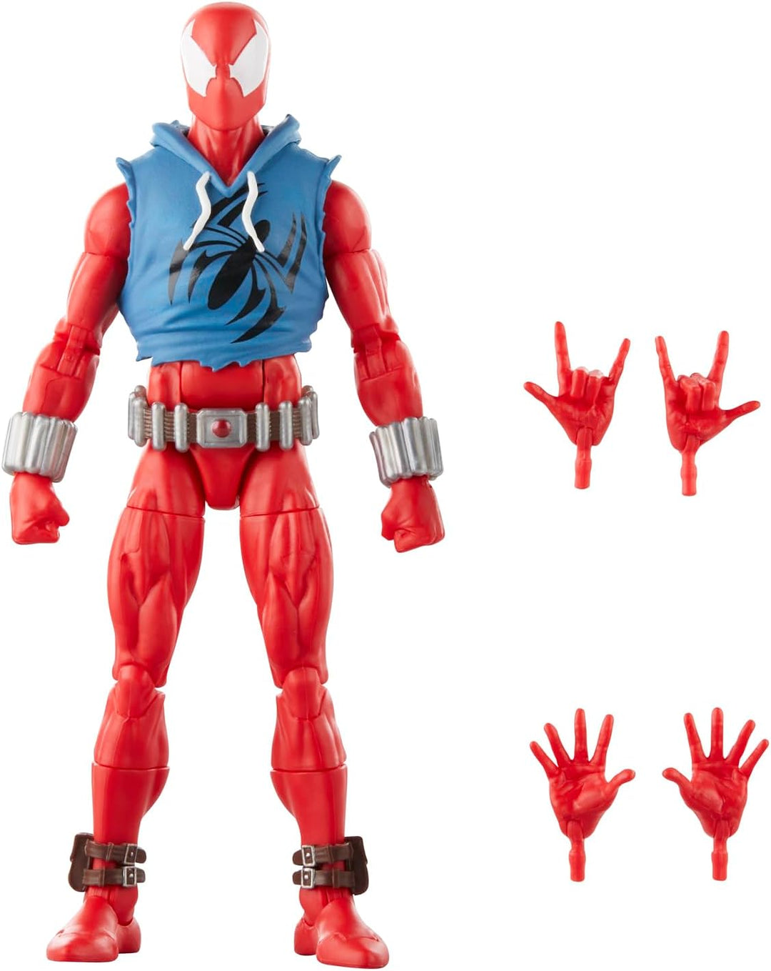 Marvel Legends Series Scarlet Spider, Spider-Man Comics Figura de a...