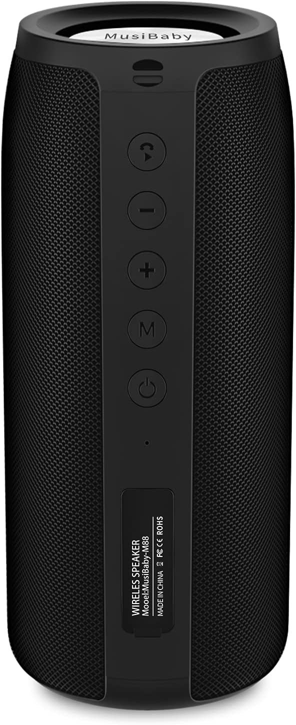 Altavoz Bluetooth, altavoces Bluetooth MusiBaby M88, altavoz inalám...