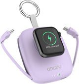 Cargador portátil pequeño de 5000 mAh, cargador inalámbrico iWatch...
