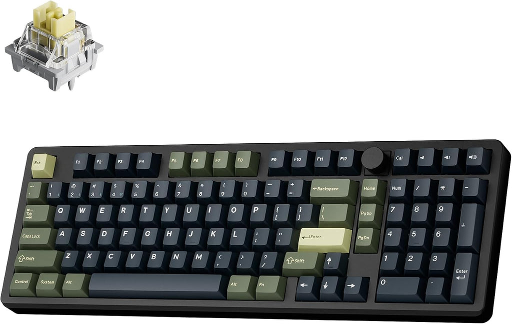 Keychron J11 Ultra 8K, teclado mecánico inalámbrico de aluminio completo al