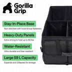 GORILLA GRIP - Organizador de maletero para SUV y automóviles