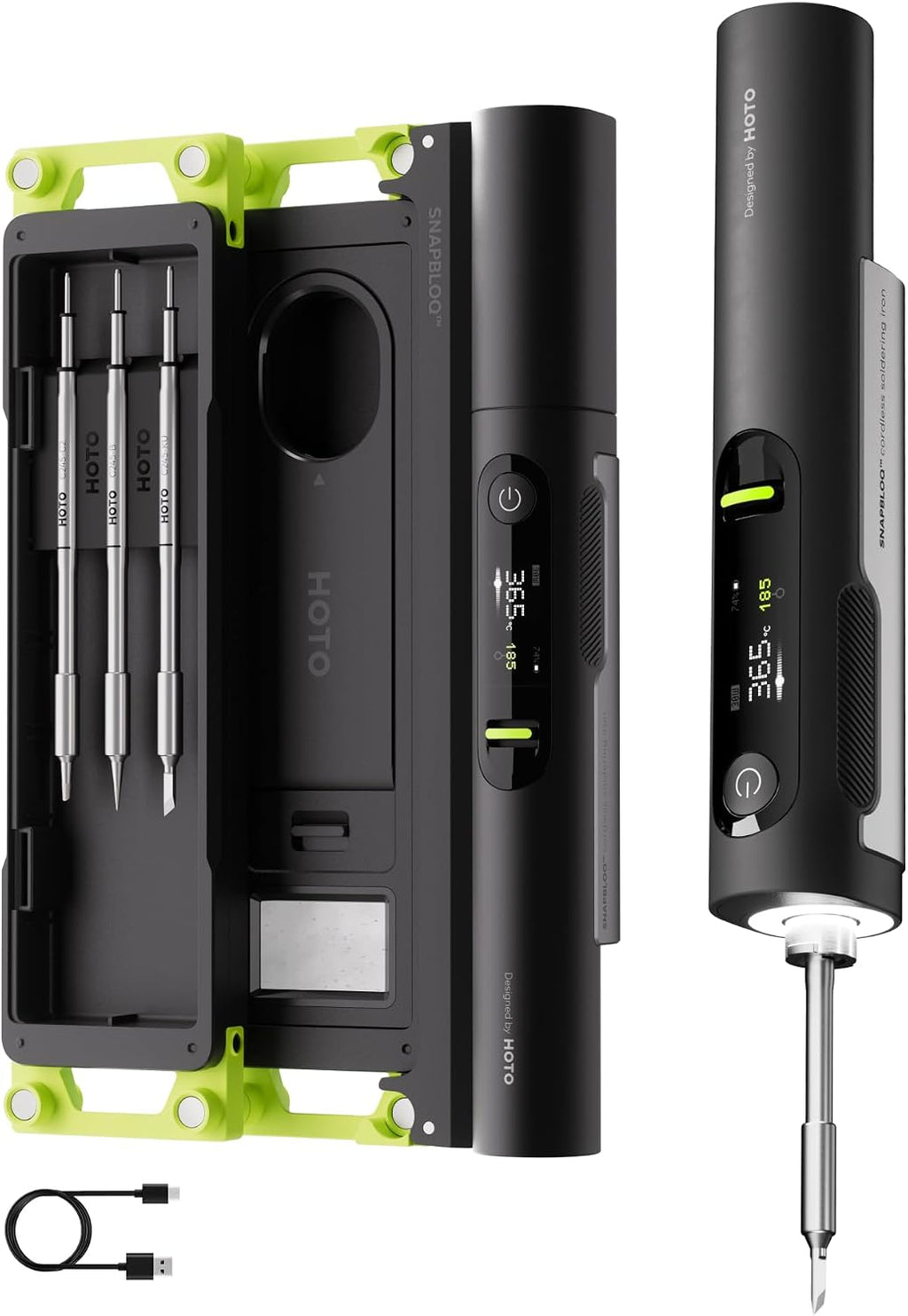 HOTO SNAPBLOQ™ I-A06 Kit de soldador (5 piezas), inalámbrico, portátil