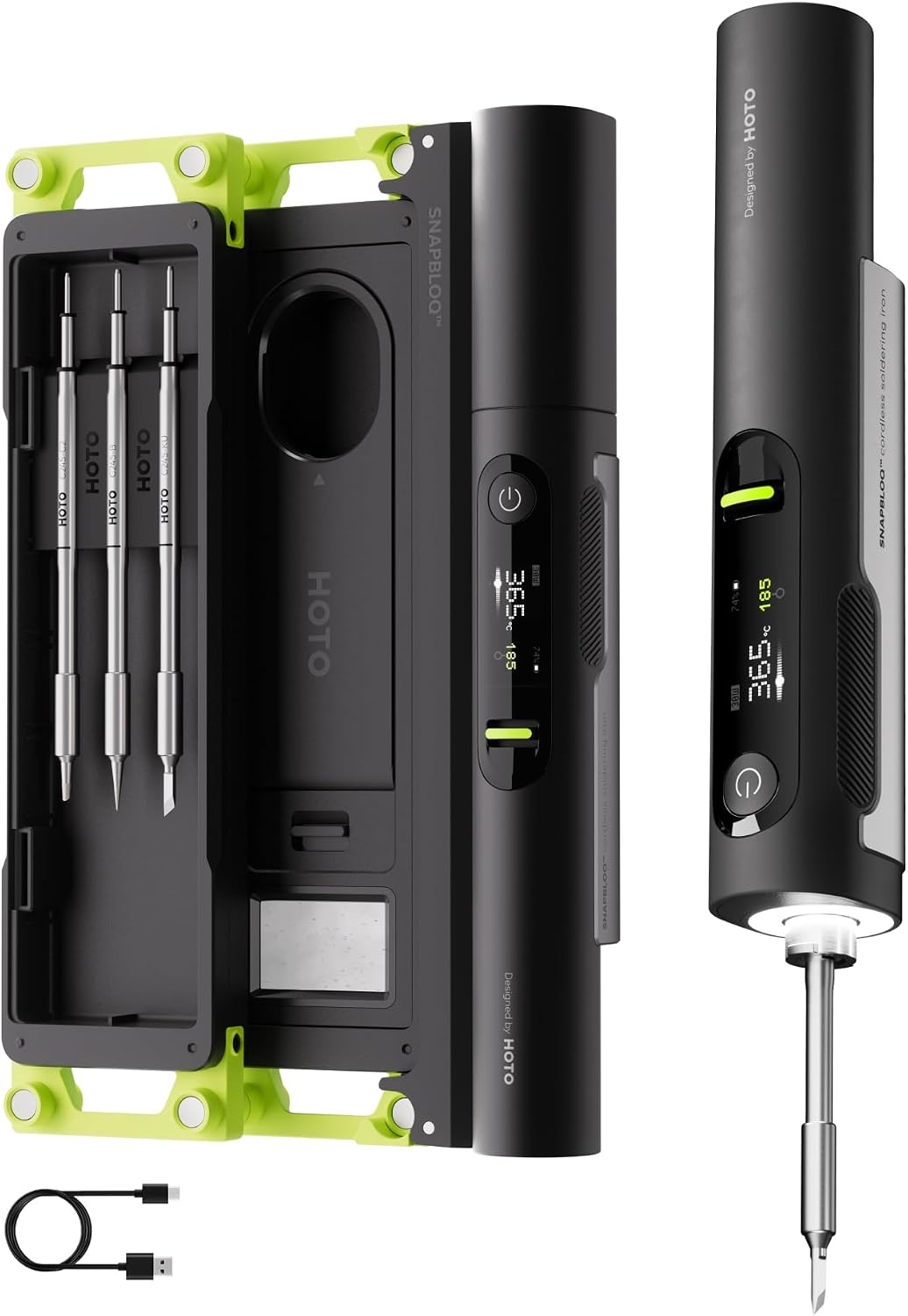 HOTO SNAPBLOQ™ I-A06 Kit de soldador (5 piezas), inalámbrico, portátil