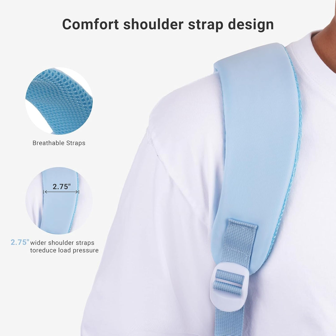 MOSISO Mochila para laptop para mujeres y hombres, mochila de compu...