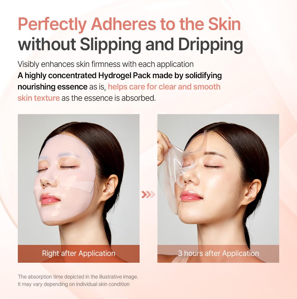 mixsoon PDRN - Máscara facial de hidrogel de colágeno, profundament...