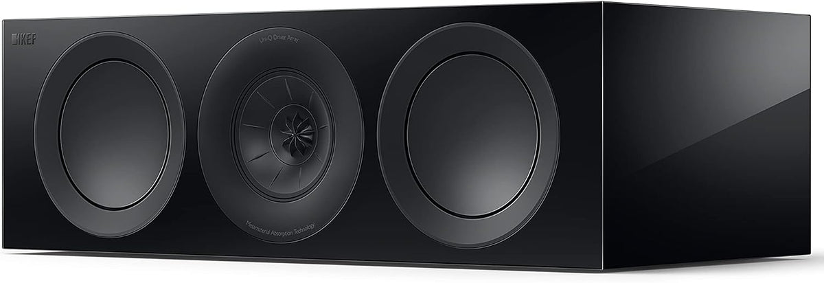 KEF R6 Meta - Altavoz de alta fidelidad con canal central de 3 vías