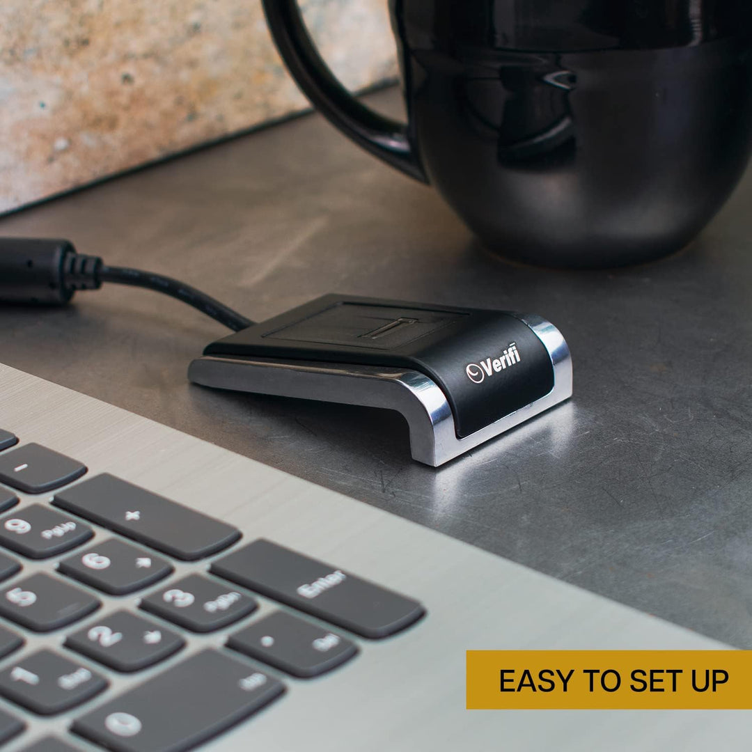 Lector de huellas dactilares USB de escritorio Verifi