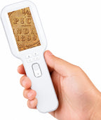 Microscopio Digital Portátil 500X, Pantalla HD IPS de 3", Ranador de Monedas y Joyas