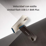 Samsung BAR Plus Memoria USB 3.1, Gris