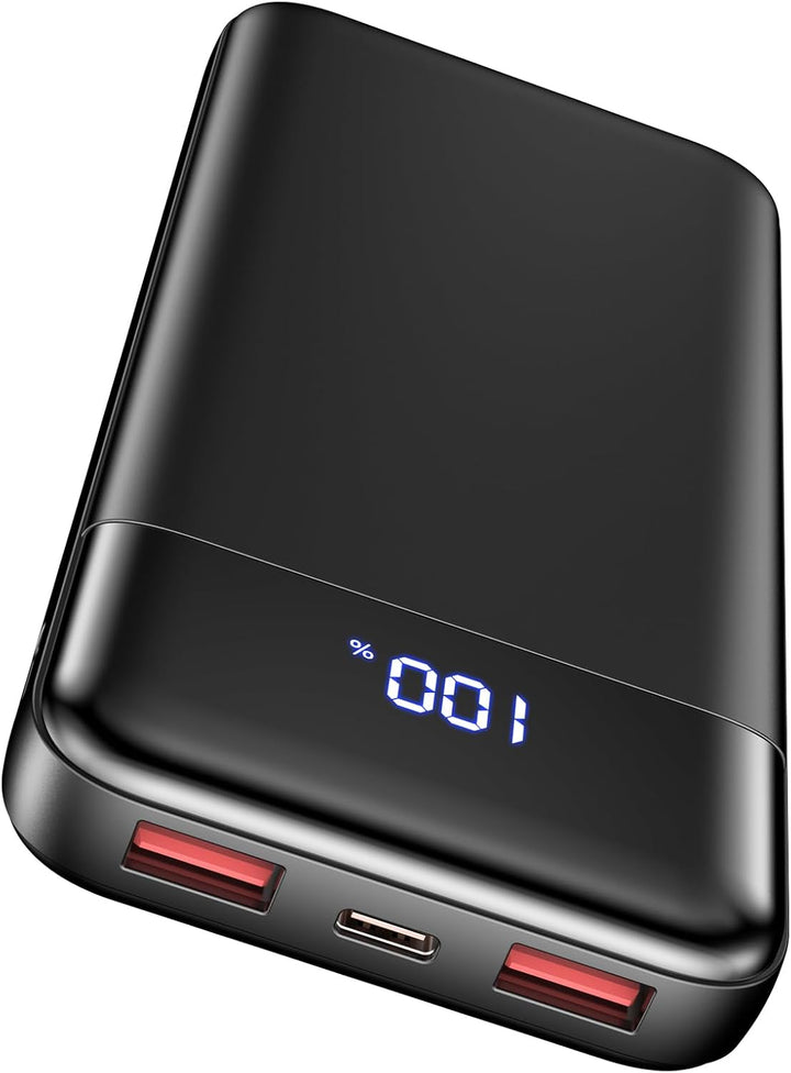 Cargador portátil, banco de energía delgado de 10000mAh, cargador d...