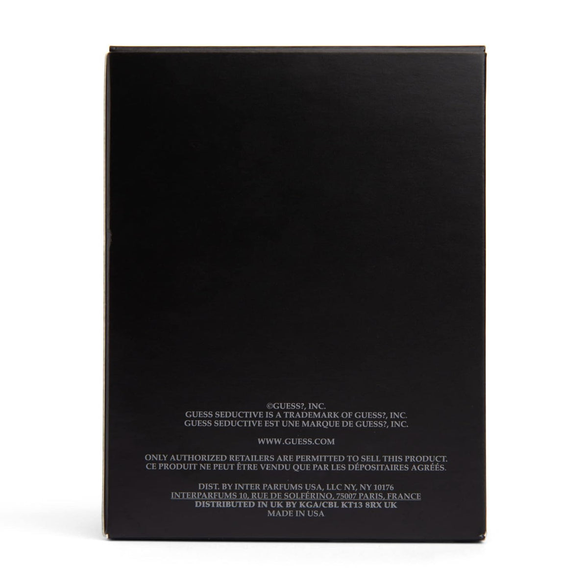 GUESS Eau de Toilette Seductive Noir para hombre, 1 fl oz
