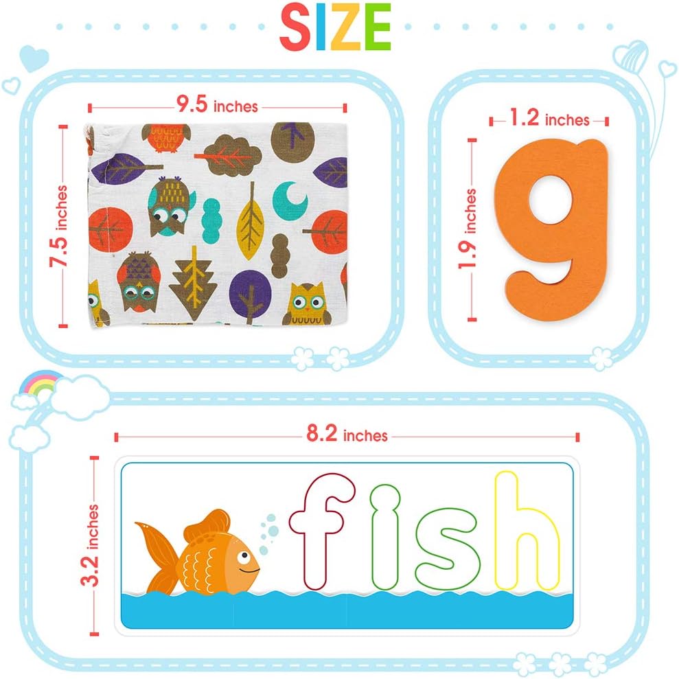 KMUYSL Juguetes de aprendizaje para niños y niñas de 3 4 5