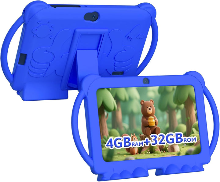 HOTTABLET Tableta para niños de 7 pulgadas, Android 12, 4 GB de RAM...