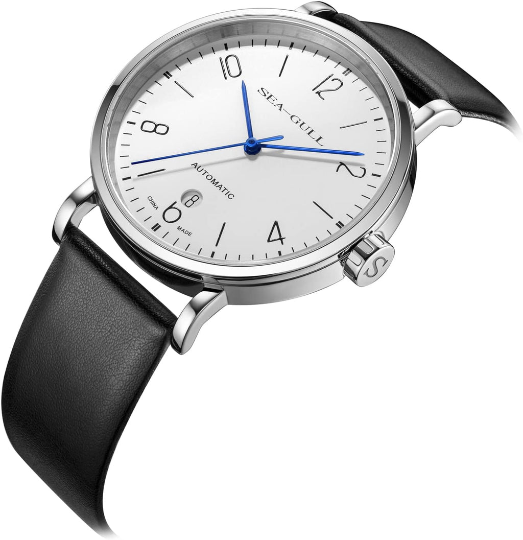 SEA-GULL Reloj mecánico automático para hombre de Seagull 2022, oficial, auténtico, Bauhaus, reloj de pulsera mecánico casual de negocios