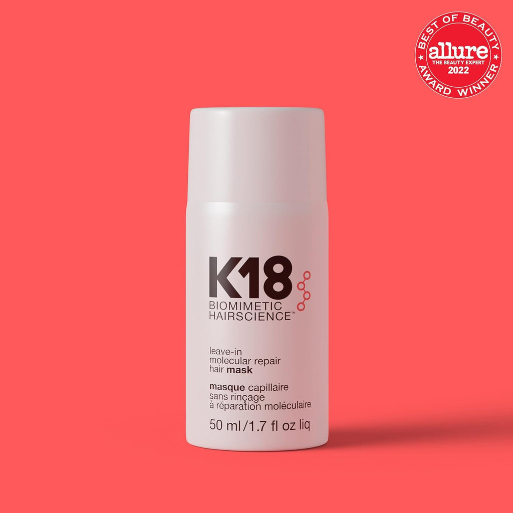 K18 Mascarilla Molecular Capilar Sin Enjuague, Repara el Cabello Se...