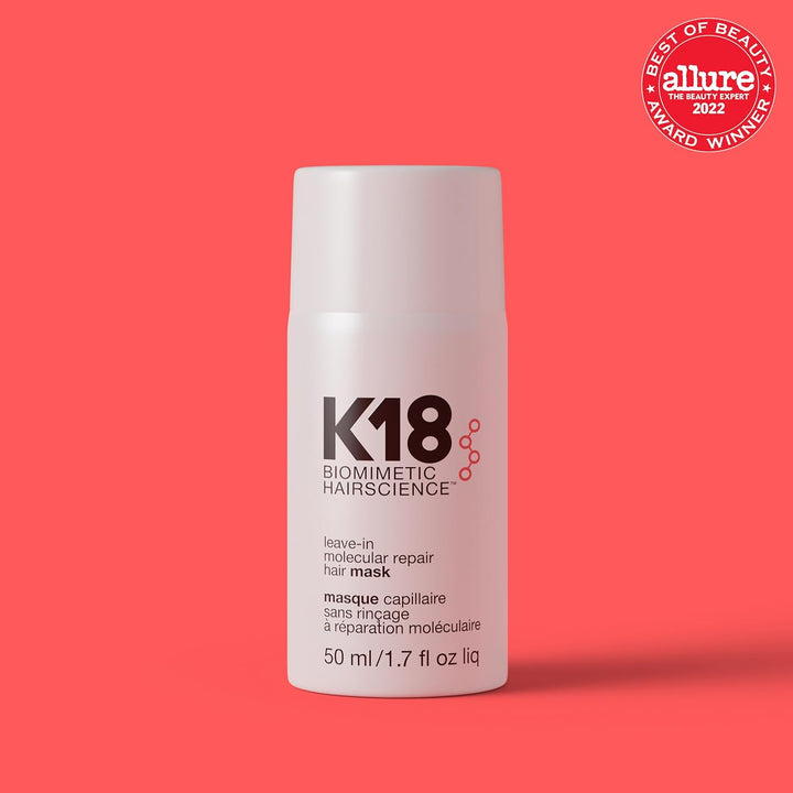 K18 Mascarilla Molecular Capilar Sin Enjuague, Repara el Cabello Se...