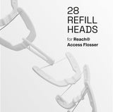 REACH Ultraclean Access - Cabezales de repuesto de hilo dental, sin...