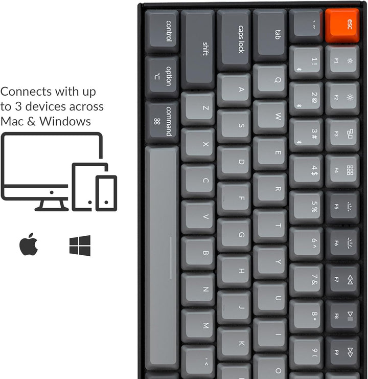 Keychron K4 96% Layout 100 teclas inalámbrico Bluetooth 5.1\/teclad...