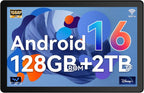 Tableta, tableta Android 16, 30GB RAM 128GB ROM 2TB TF, tableta de...